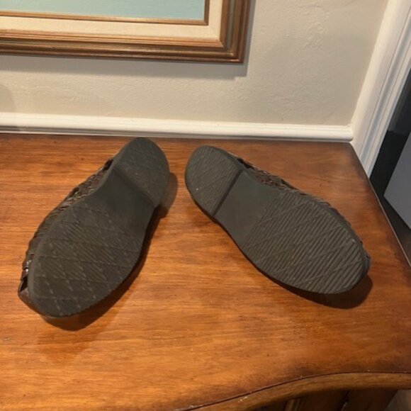 Deer Stags Huarache Sandal Dark Brown- Excellent Condition-Size 8.5 - Picture 4 of 5